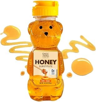 Sugar Free Honey, 1:1 Natural Honey Equivalent, Same Sweetness and Consistency as Raw Honey, Keto Friendly, Vegan (1 Jar, 10.5oz)