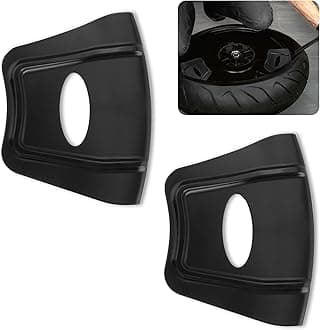 2PCS Rim Protector for Car Wheels,Double Convex Rib Non-Slip Edge Rim Protector Rim Guards for Car Rims,Universal Tire Removal Tool Fits Cars Motocycles Trucks SUVs Bikes (Black)