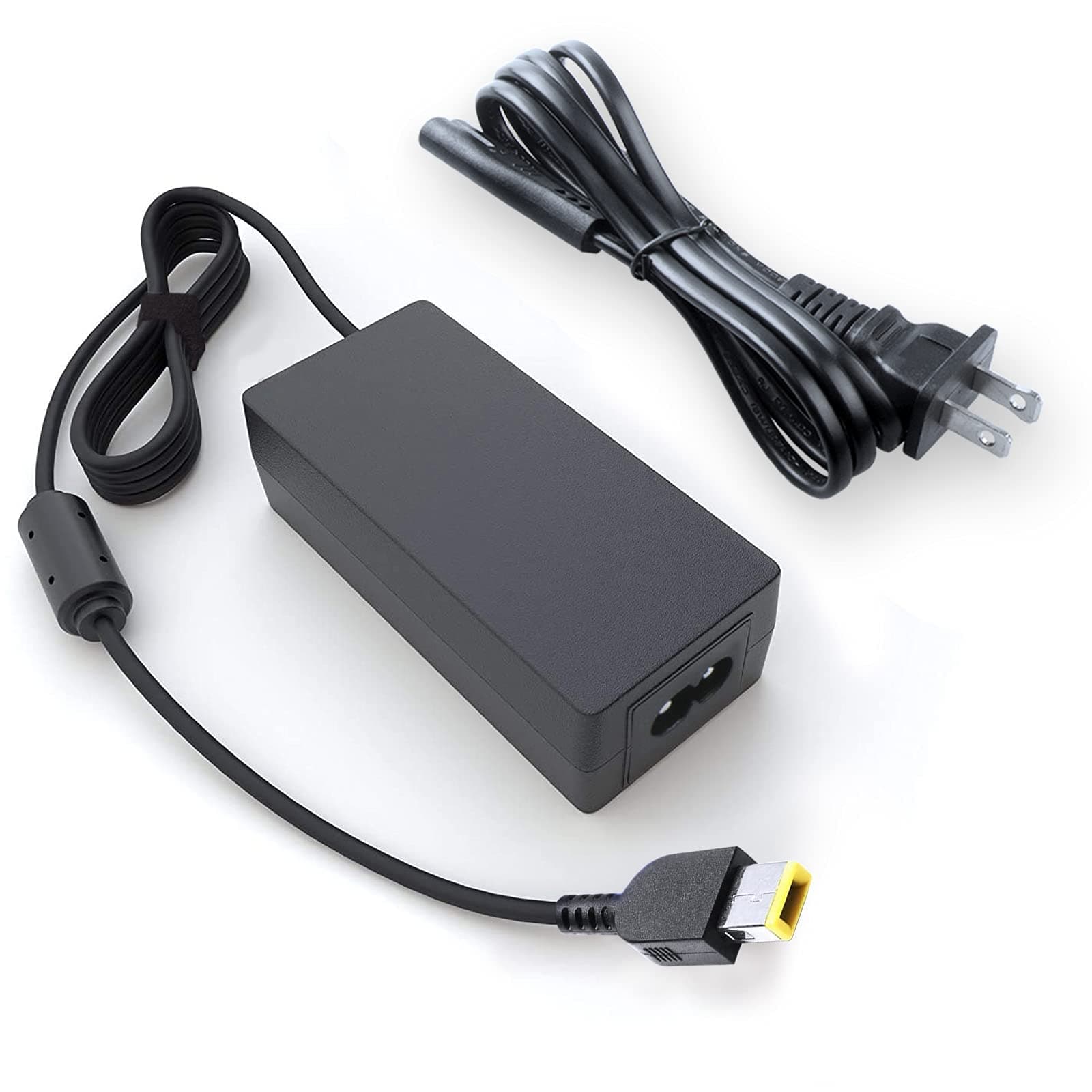 20V 3.25A 65W Rectangle USB Tip Laptop AC Adapter for Lenovo Thinkpad T470 T470S T460 E531 E570 E560 L470 L460 L440 T440 T450 T540P X270 X250 X240 Laptop Charger with Power Adapter
