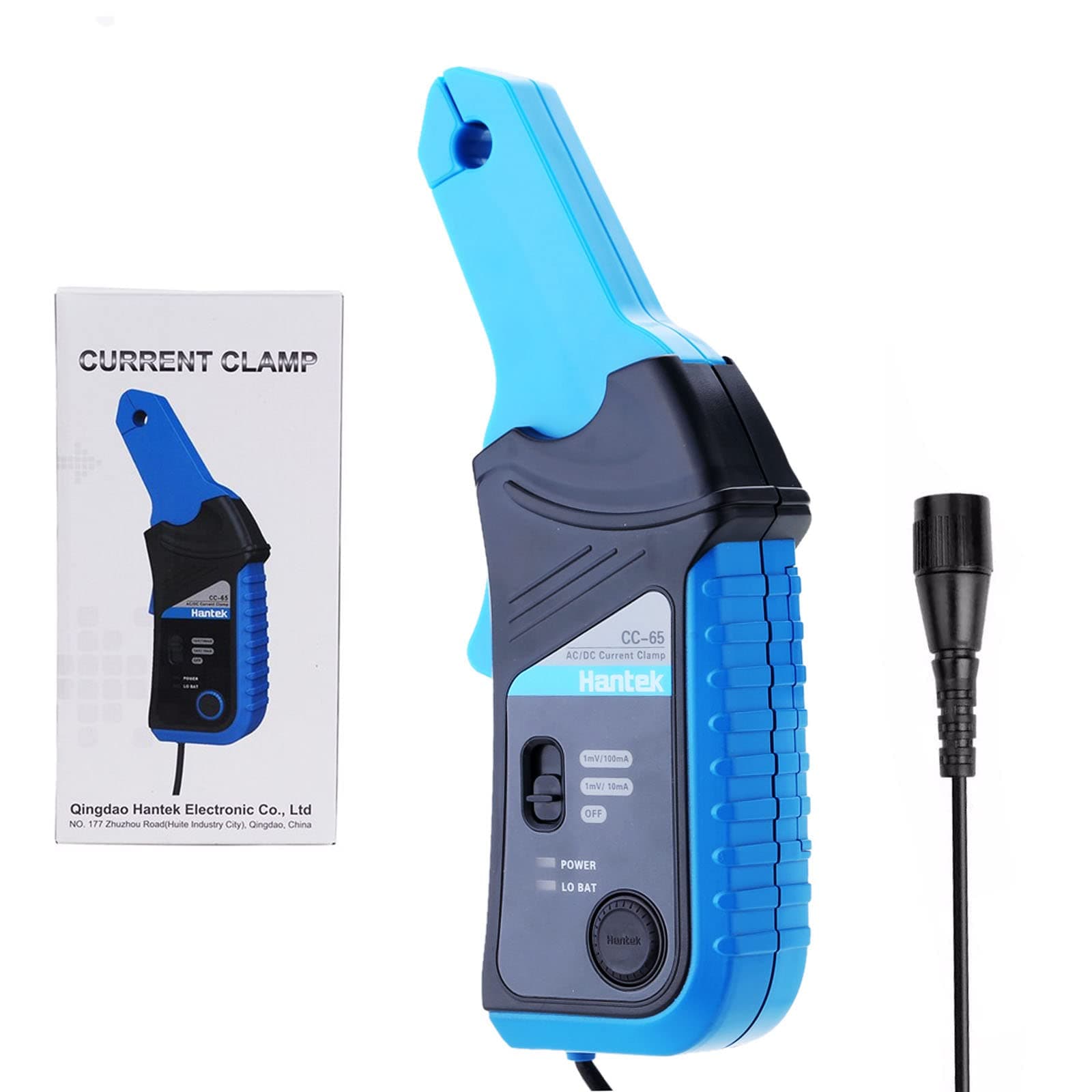 Hantek CC-65 AC/DC Current Clamp Digital Multimeter with BNC Connector l