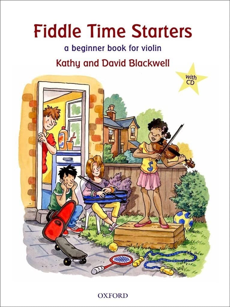 OXFORD UNIVERSITY PRESS Fiddle Time Starters + CD: A beginner book for violin