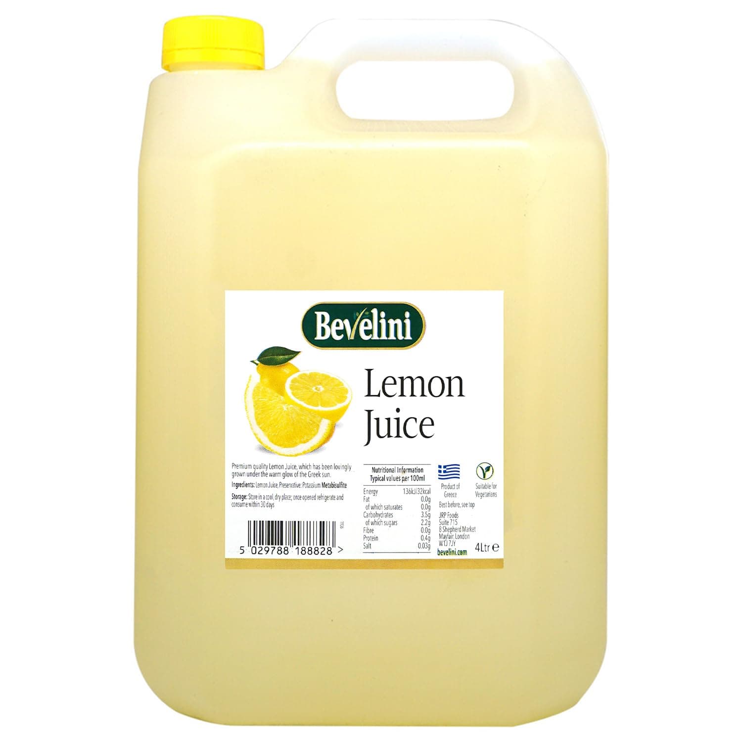 Lemon Juice, 4 Litre