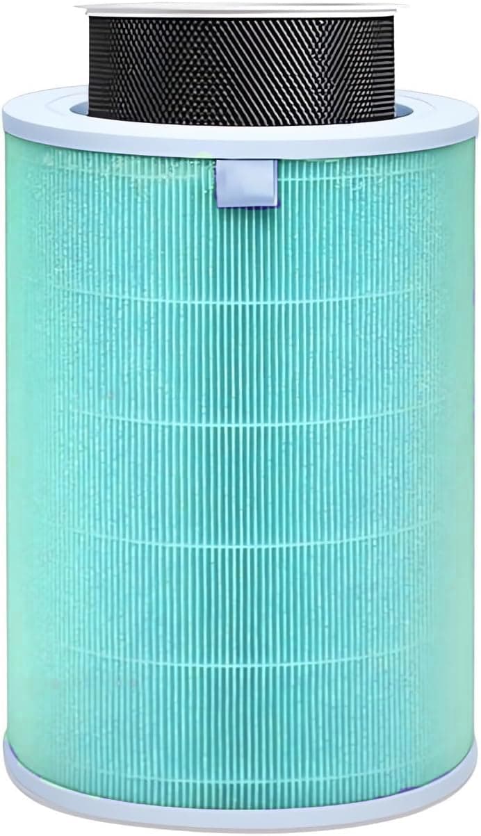 Air Purifier Filter Replacement for Xi-aom Mi Mijia 1 2 2S 3 3H Pro Air Purifier Filter with Activated Carbon (Light green)