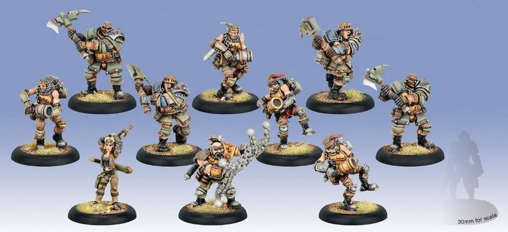 Warmachine - Mercenary: Sam Machorne and Devil Dogs Model Kit