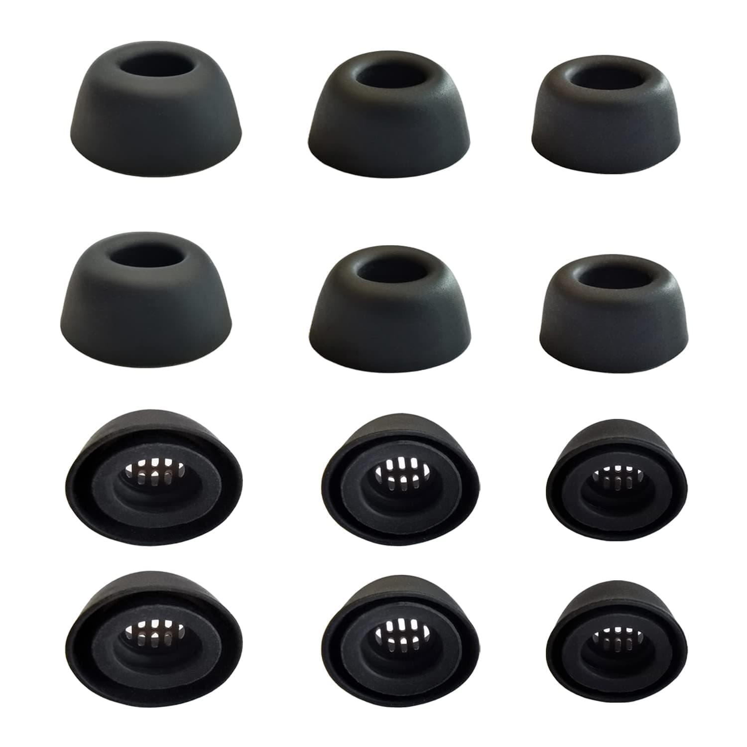 Earbuds Tips for Jabra Elite 85t Ear Tips Replacement for Jabra 85t True Wireless Earbuds, Black