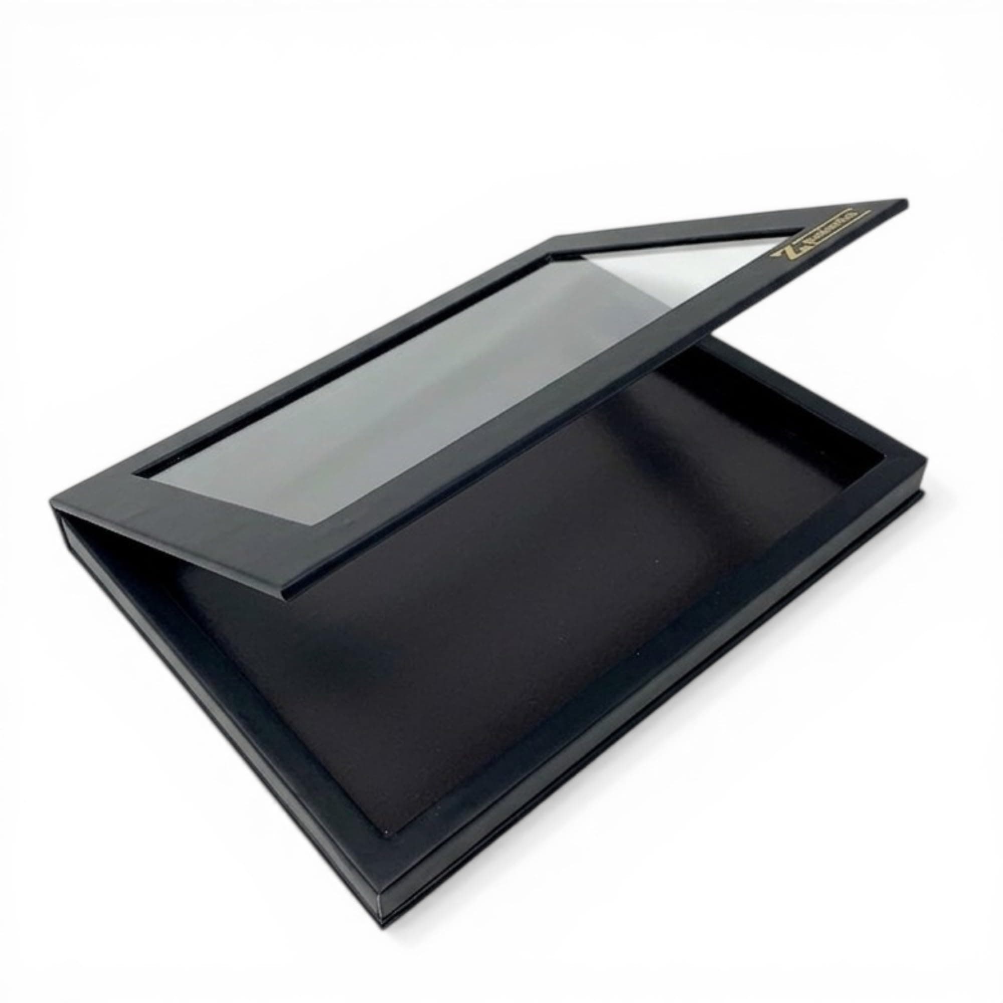 Z Palette Extra Large Deep Black Empty Magnetic Makeup Palette with Clear Window