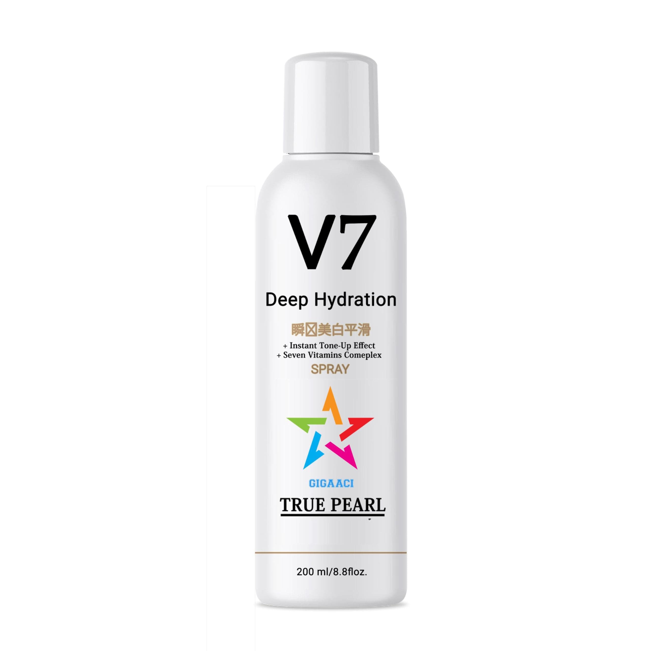 V7 Deep Hydration Face Cream With Seven Vitamins White Glow Skin Whitening & Brightening Cream, Instant Ton-Up Effect, For All Skin Type, Lightens Skin Tone Spray (200Ml)