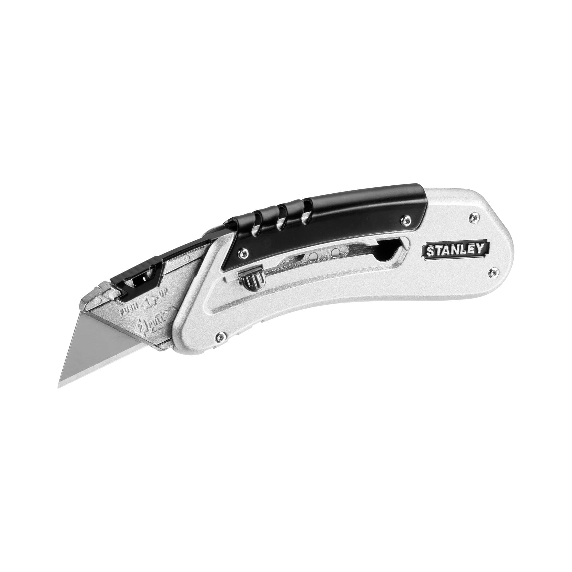 STANLEY Sliding Pocket Knife, Reliable & Durable, For Quick and Easy Cutting & Trimming, 0-10-810