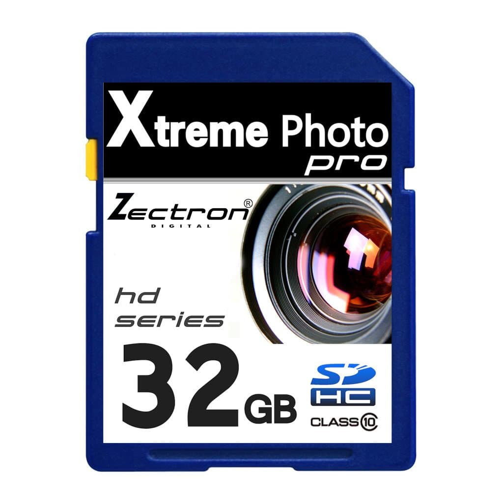 Zectron Pro Memory Card for Canon PowerShot ELPH 130 IS 32GB Class 10 High Speed SDHC card
