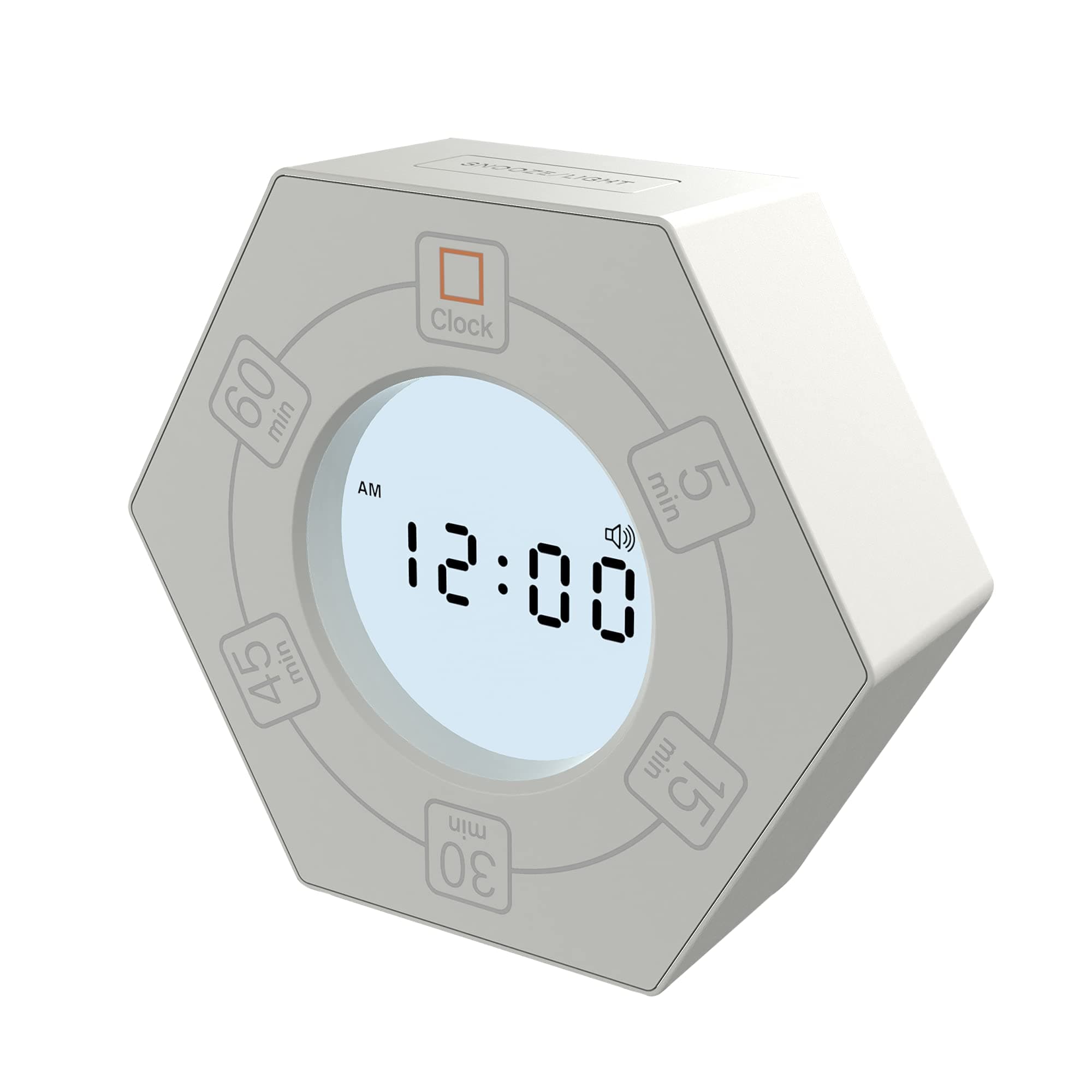 Znewtech Hexagon Rotating Timer (White)
