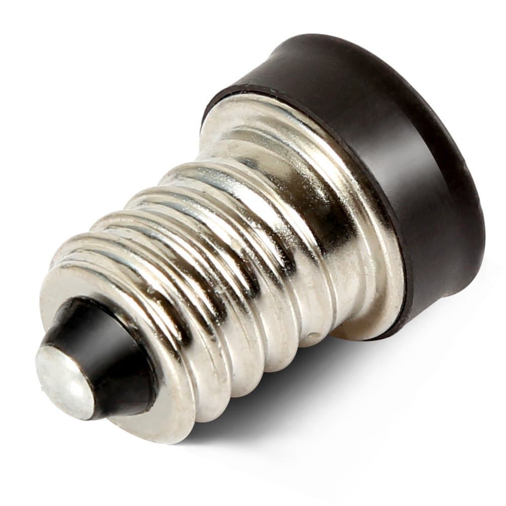 YI LIGHTING E14 to E12 Adapter Converter, European Screw (E14) to Candelabra Screw (E12) Socket Reducer