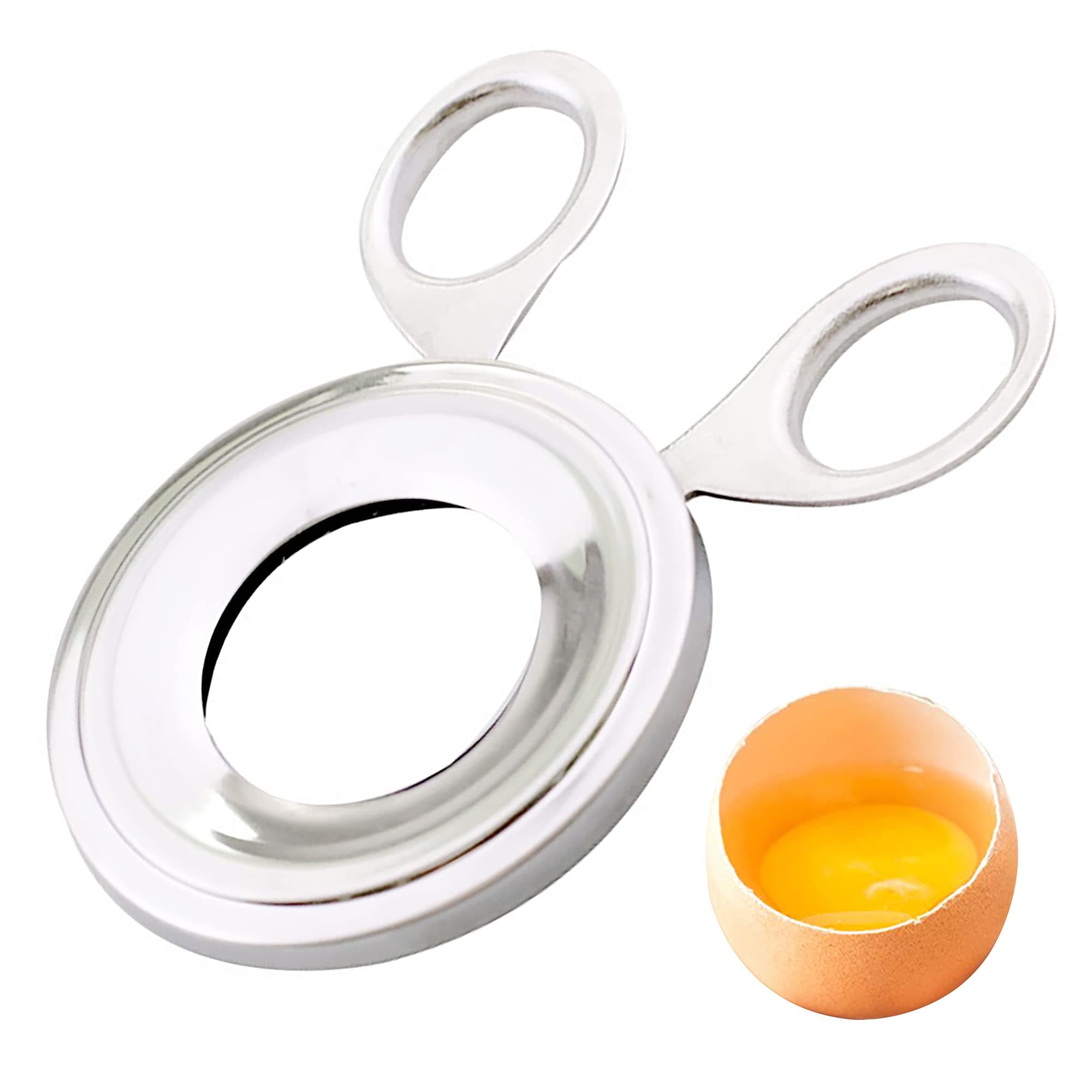 IRYNA Egg Topper Egg Cutter Stainless Steel Egg Cracker Egg Shell Remover Egg Pricker Opener Tool Egg Scissor for All Kinds Soft Boiled Hard Boiled or Raw Egg Kitchen Tool