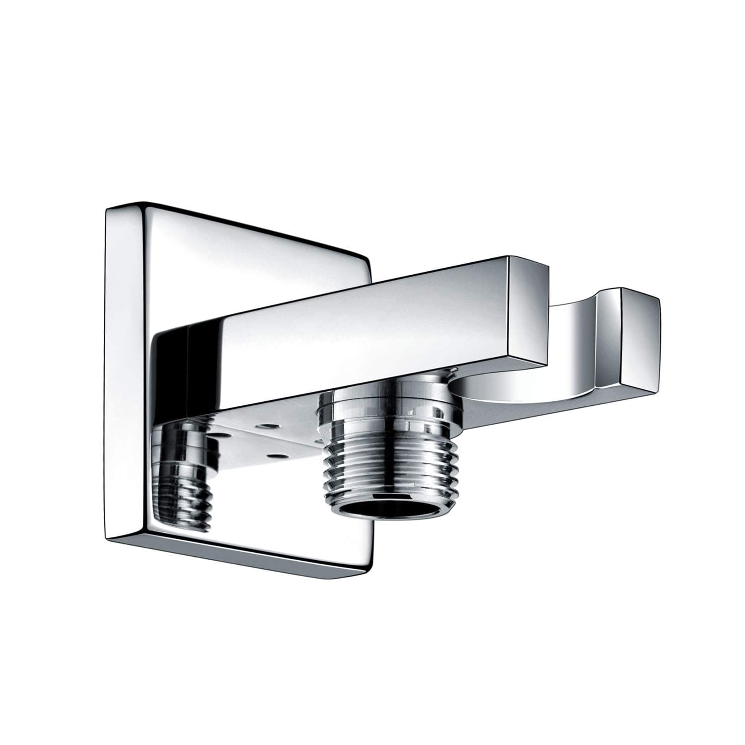 SR SUN RISE Brass Square Handheld Shower Head Bracket Holder Wall Mount,Concealed Installation Polished Chrome Finish