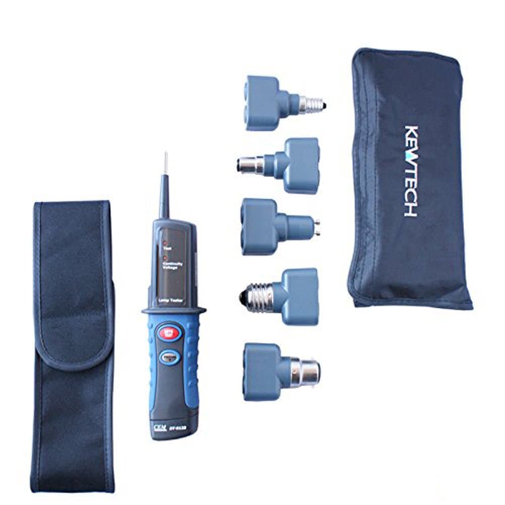 Kewtech Lightmate Light Testing Kit with DT9133 Electrical Lamp/Light Tester