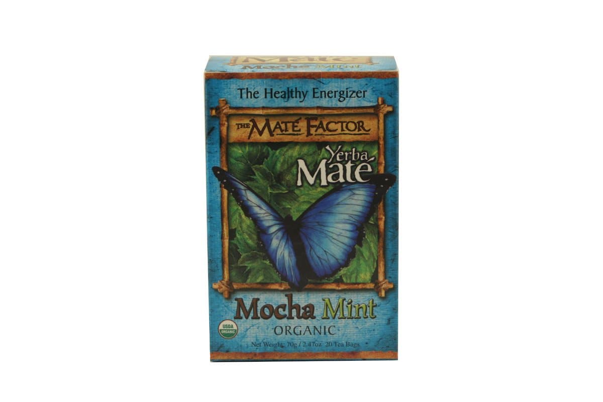 Mate Factor Organic Yerba Mate Mocha Mint 20 Bag(S)