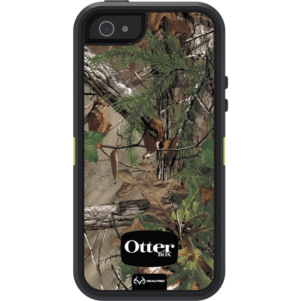Defender Series Case and Holster for iPhone 5 (Not for iPhone 5C or 5S) - Realtree Camo