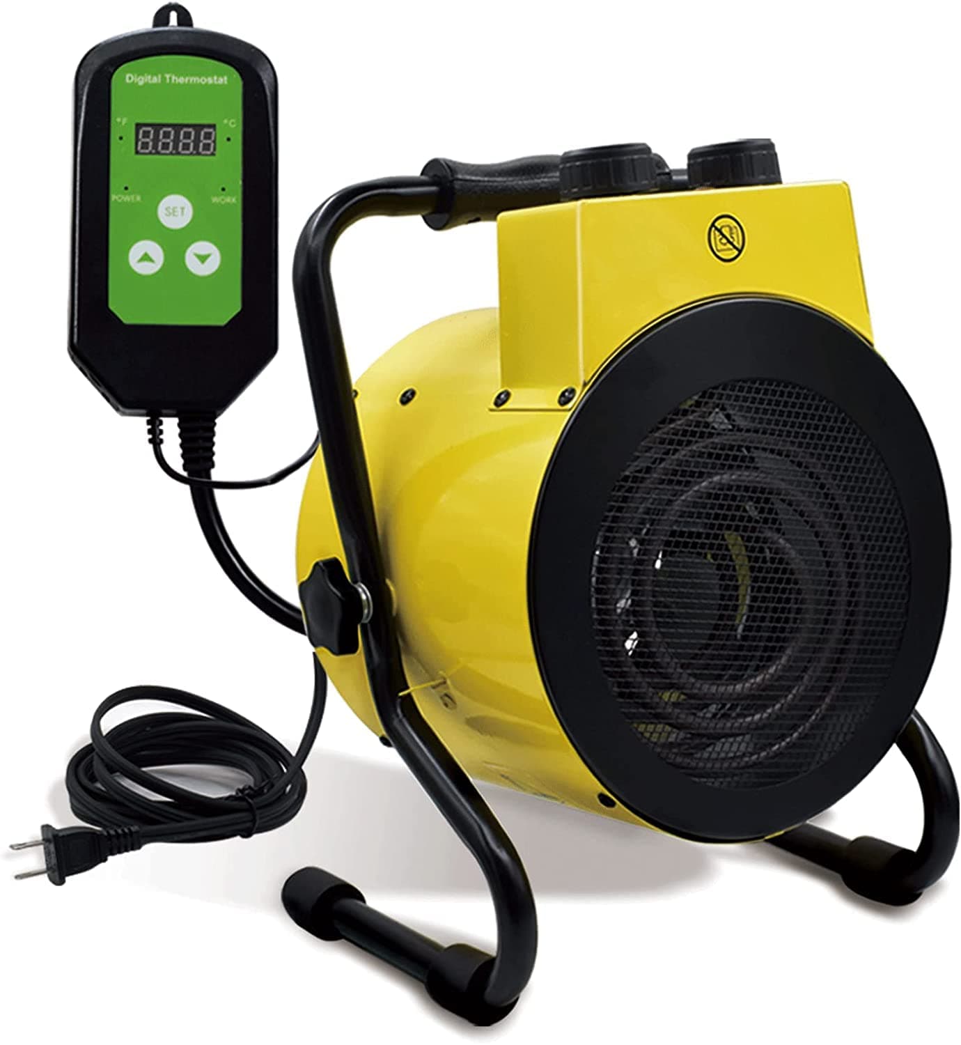 Heater with Thermostat Yellow 07