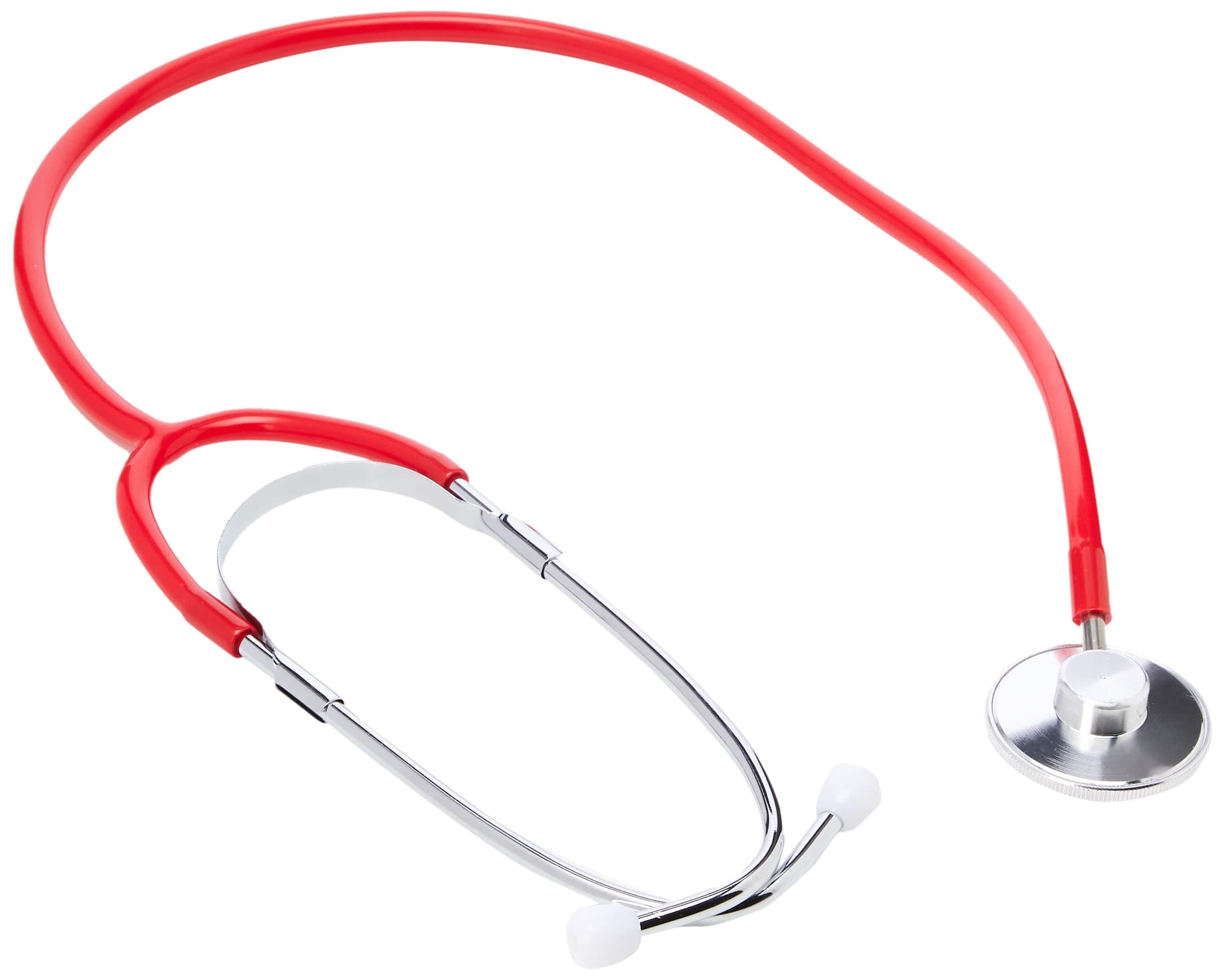 Timesco TD1-13-105 Timesco TD113105 Ruby Single Head Stethoscope, Red