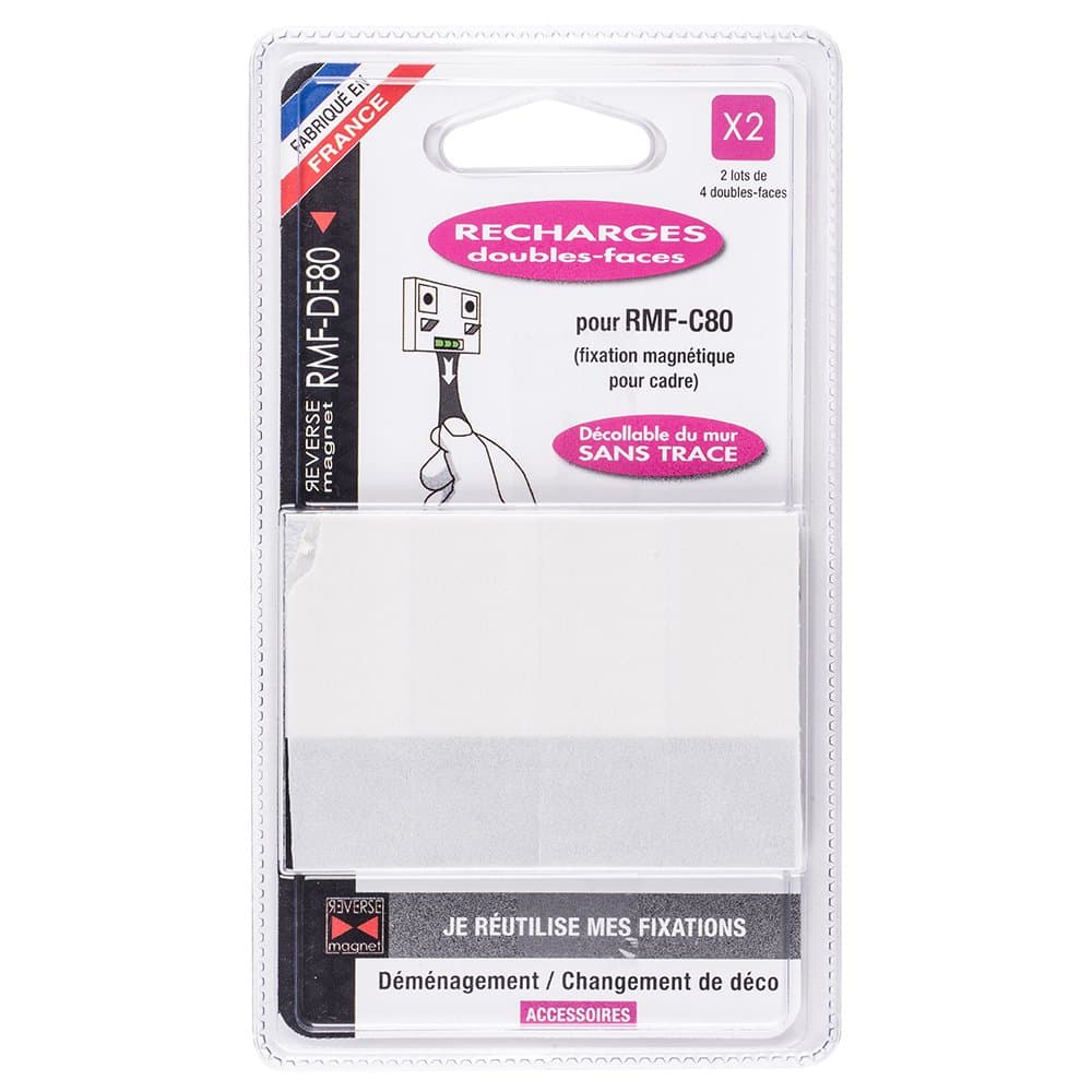 Reverse Magnet DF80 Refill Station Double Sided Fixing C80