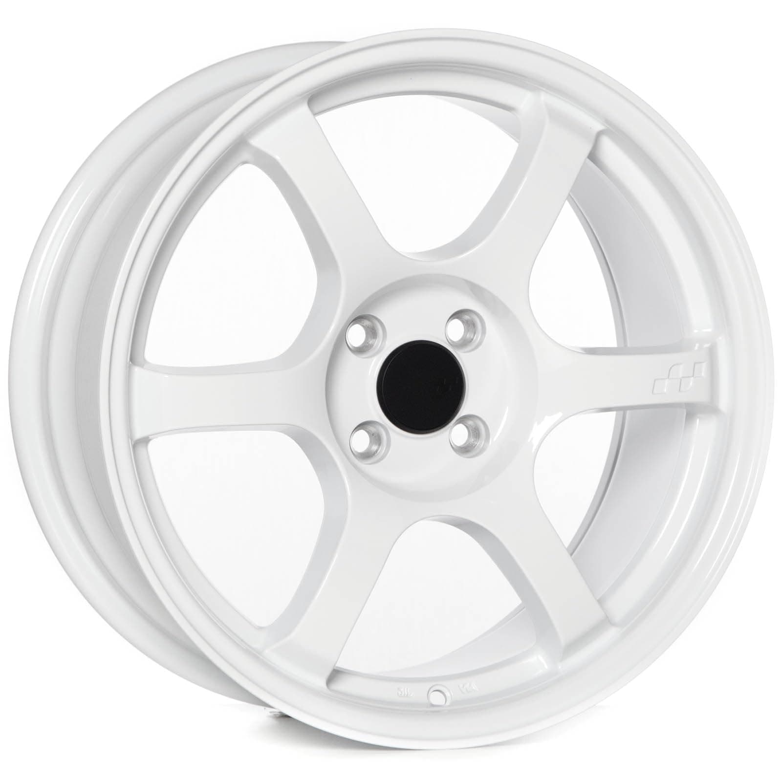 Circuit Performance CSF1 17×8 Gloss White 4×100 [+35mm] 57DR Style Compatible with Civic etc