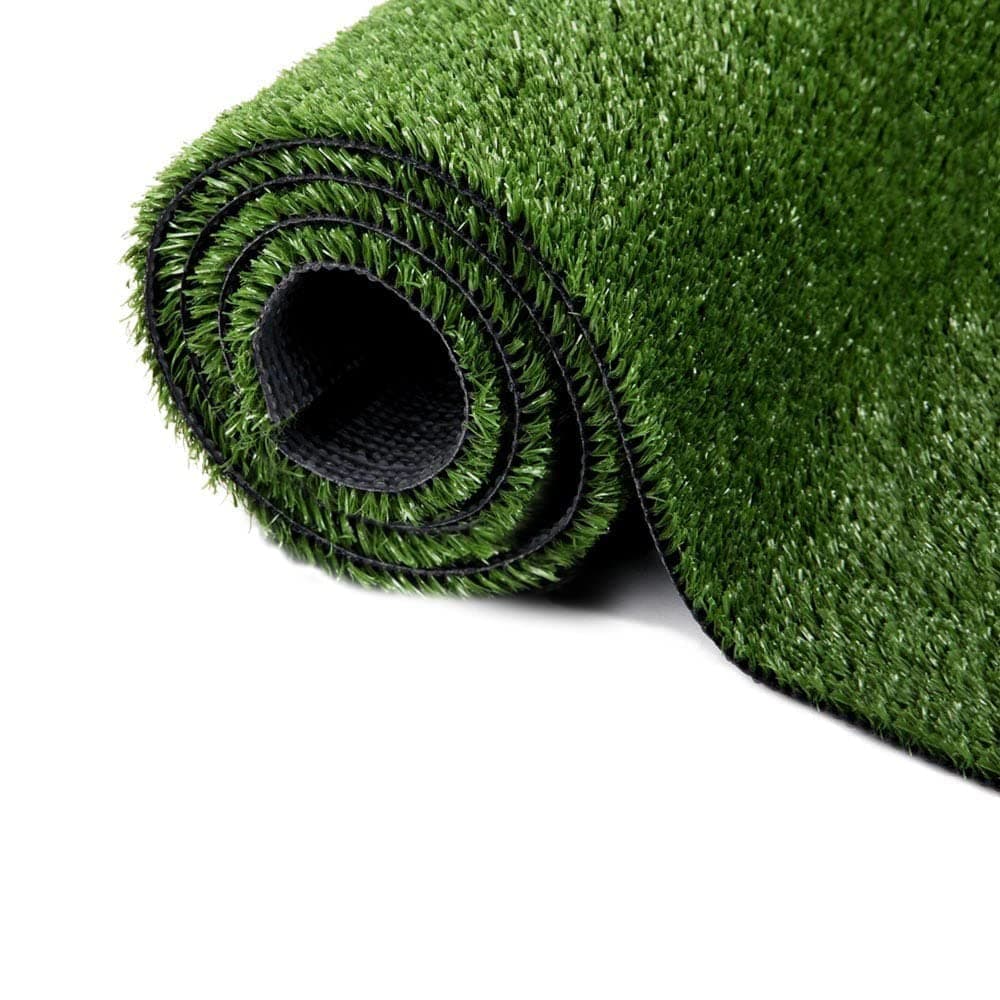 Synthetic Artificial Grass Turf 0.4" Customized Sizes, Drainage Holes Pet Faux Grass Astroturf Rug Carpet 5FTX56FT Indoor Outdoor Rug Area Garden Decor