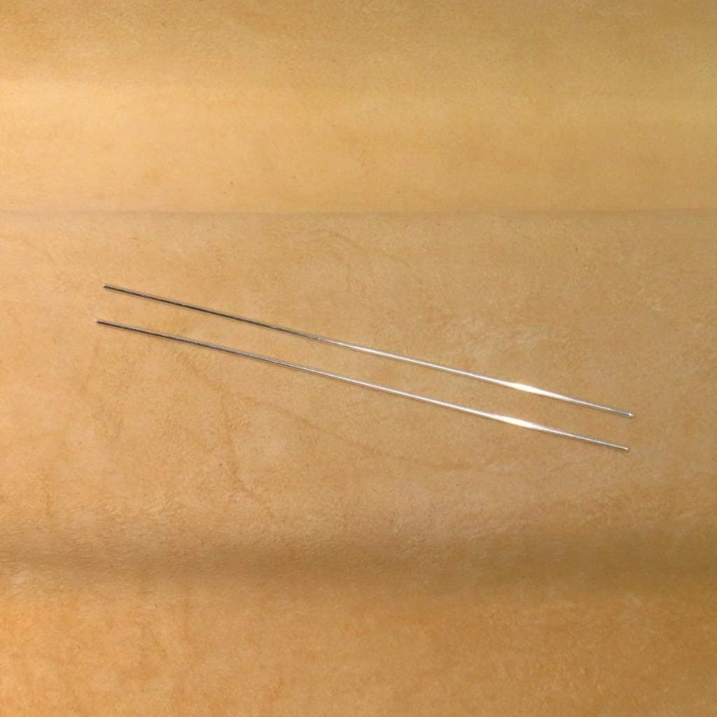 Golden State Silver Colloidal Silver Generator Wire 99.99% Pure Silver 14 Gauge (0.064 in. / 1.63 mm) - Set of (2) 6 inch Rods - Guaranteed 99.99%+