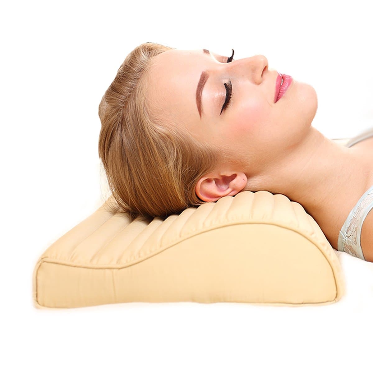 Chiropractic Cooling Neck Pillow (Luxury Gold)