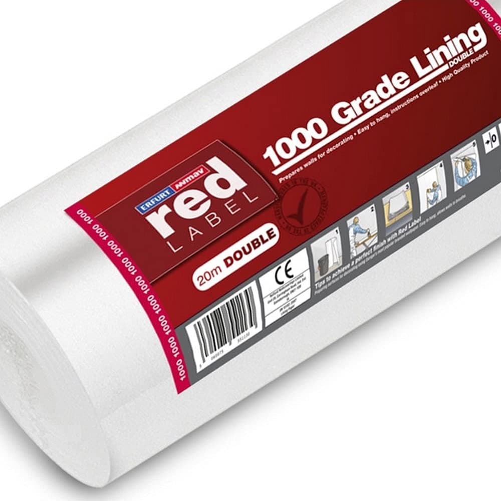 Erfurt Lining Paper 1000 Grade- 1 Double Roll