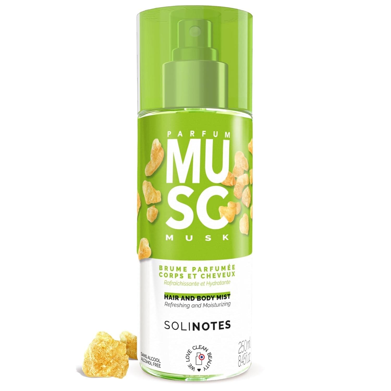 Musc Brume parfumée 250ml Solinotes