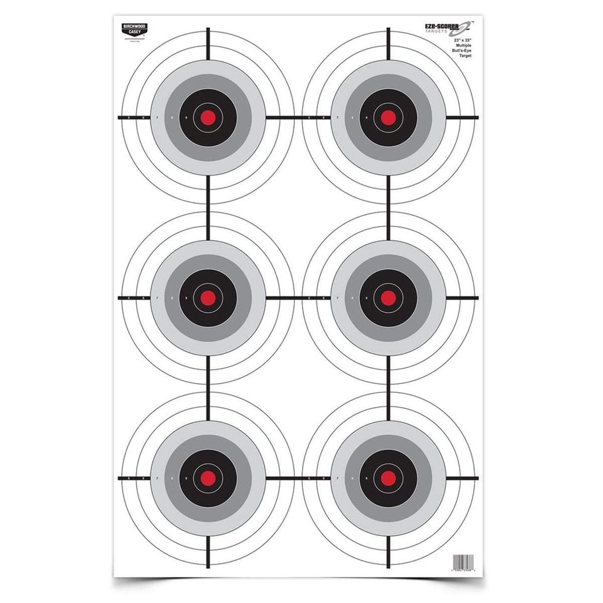 Eze-Scorer Multiple Bull's-Eye Paper Target
