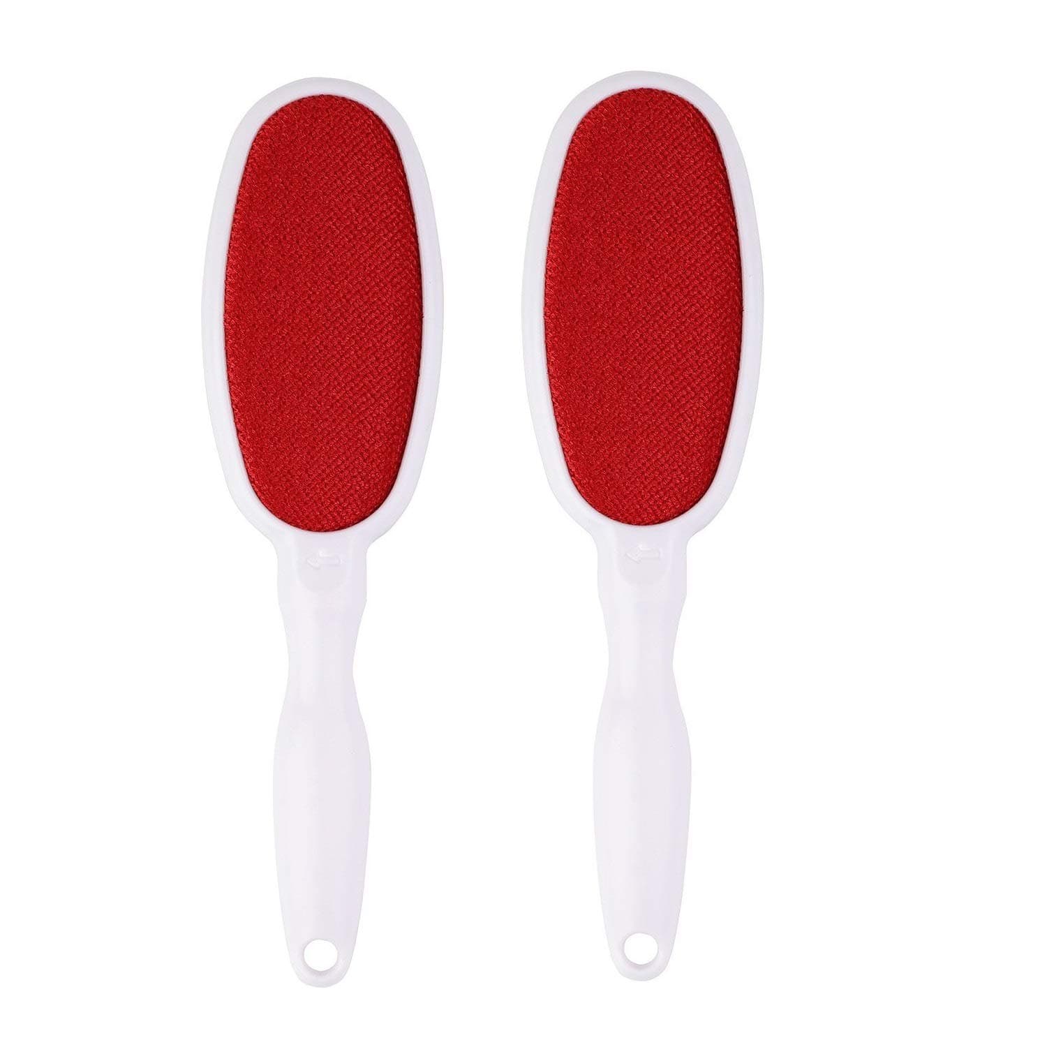 Zeltauto2 Pack Double Sided Available Velour Surface Lint Remover Brush for Pet Hair Clothes Dust and Lint