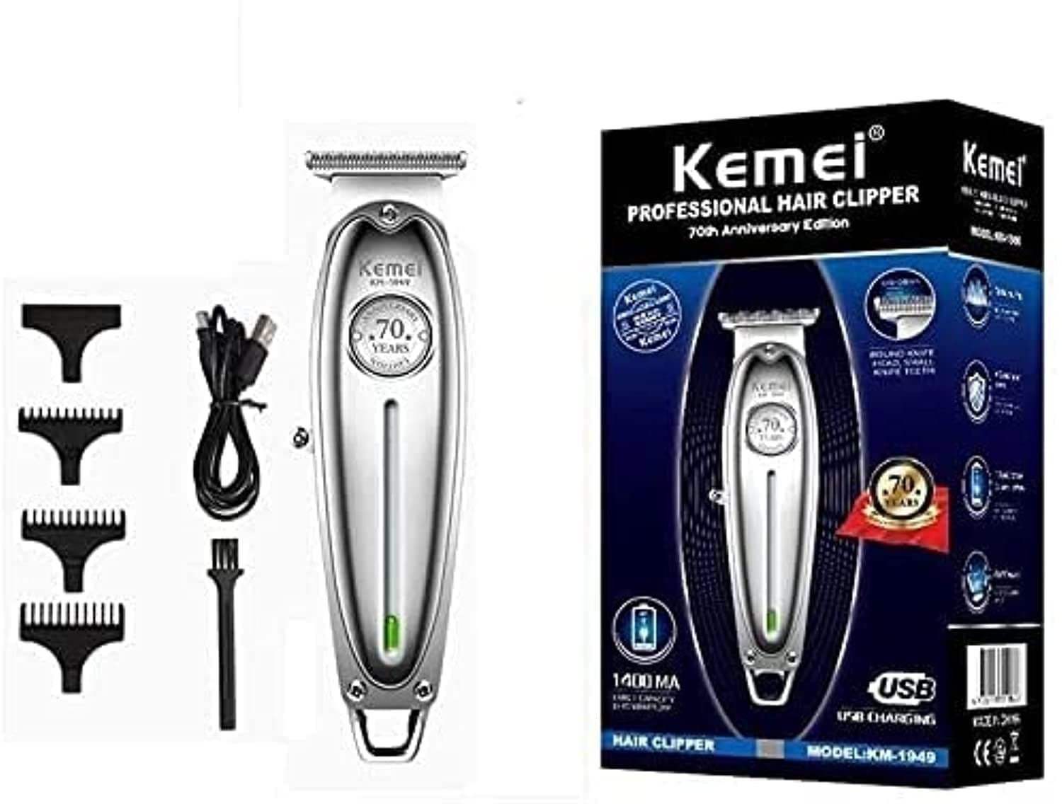 KEMEI Professional Hair Clipper, Km-1949
