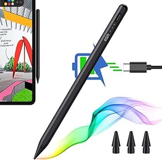 ESR Stylus Pencil for iPad 9th/10th Generation, iPad Pencil with Tilt Sensitivity, Palm Rejection, Stylus Pen Compatible with 2018-2022, Pro 12.9/11 Inch, Air 5th/4th, Mini 6/5, Black