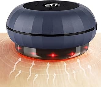 RIMAYAElectric Cupping Therapy Set, 5-in-1 Smart Cupping Kit for Massage Therapy Set with 12 Levels Temp & Suction, Cups device for Pain Relief