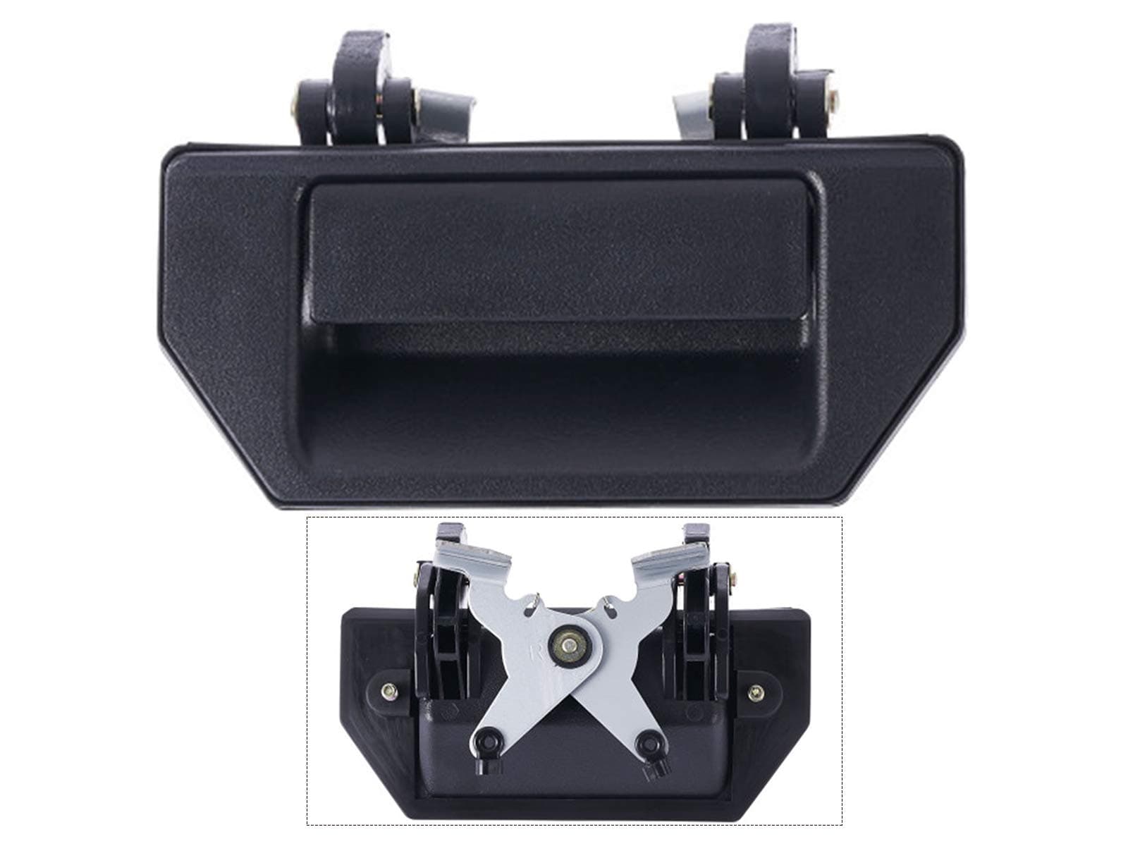 Auto Parts AvenueAPA Replacement Textured Black Outer Tailgate Handle for 1986-1997 NS Pickup Base 1998-1900 Frontier NI1915101 906068Z360