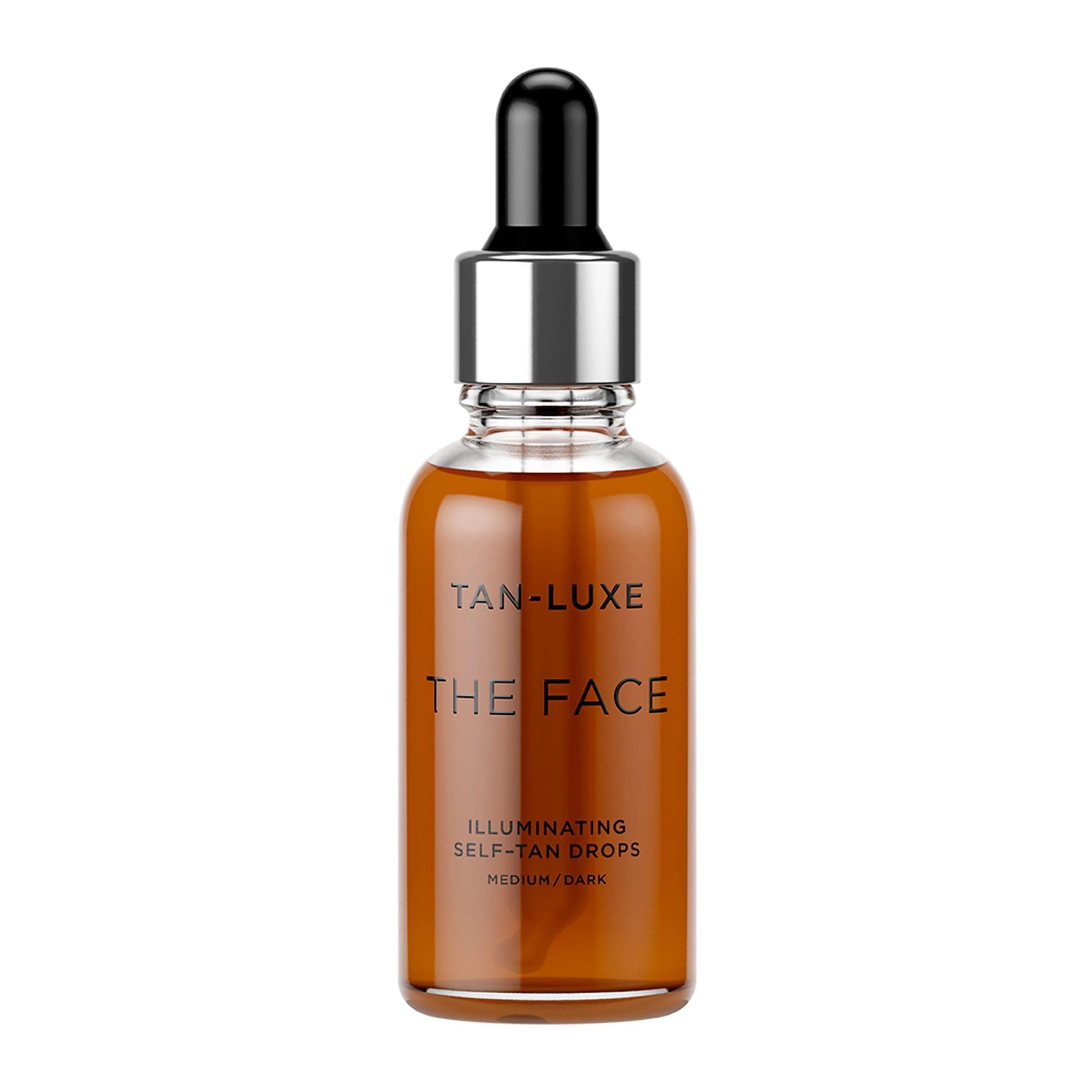 Tan Luxe THE FACE Self Tan Drops, Dark (30 ml), Tanning Drops for Skin Care for Individual Face Tanning, Cruelty Free and Vegan