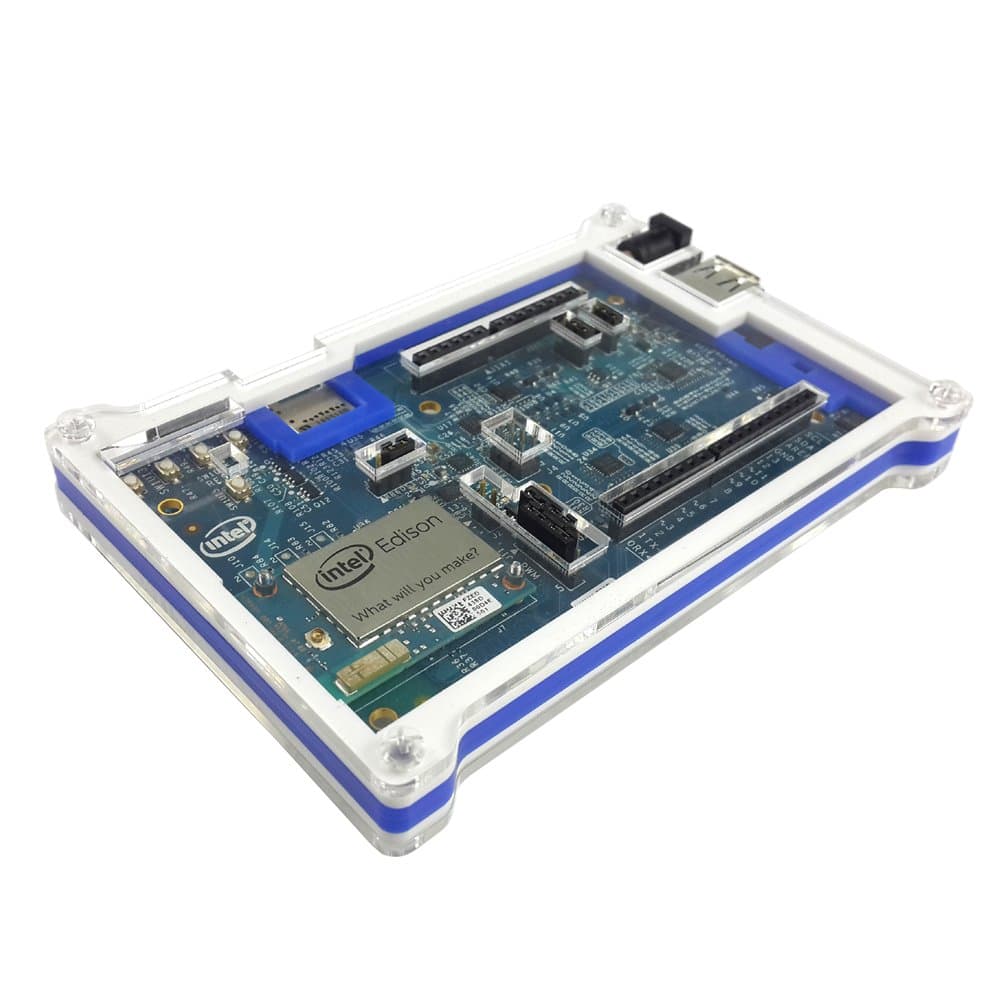 Eleduino Transparent Cover Box Enclosure for Intel Edison Development Board