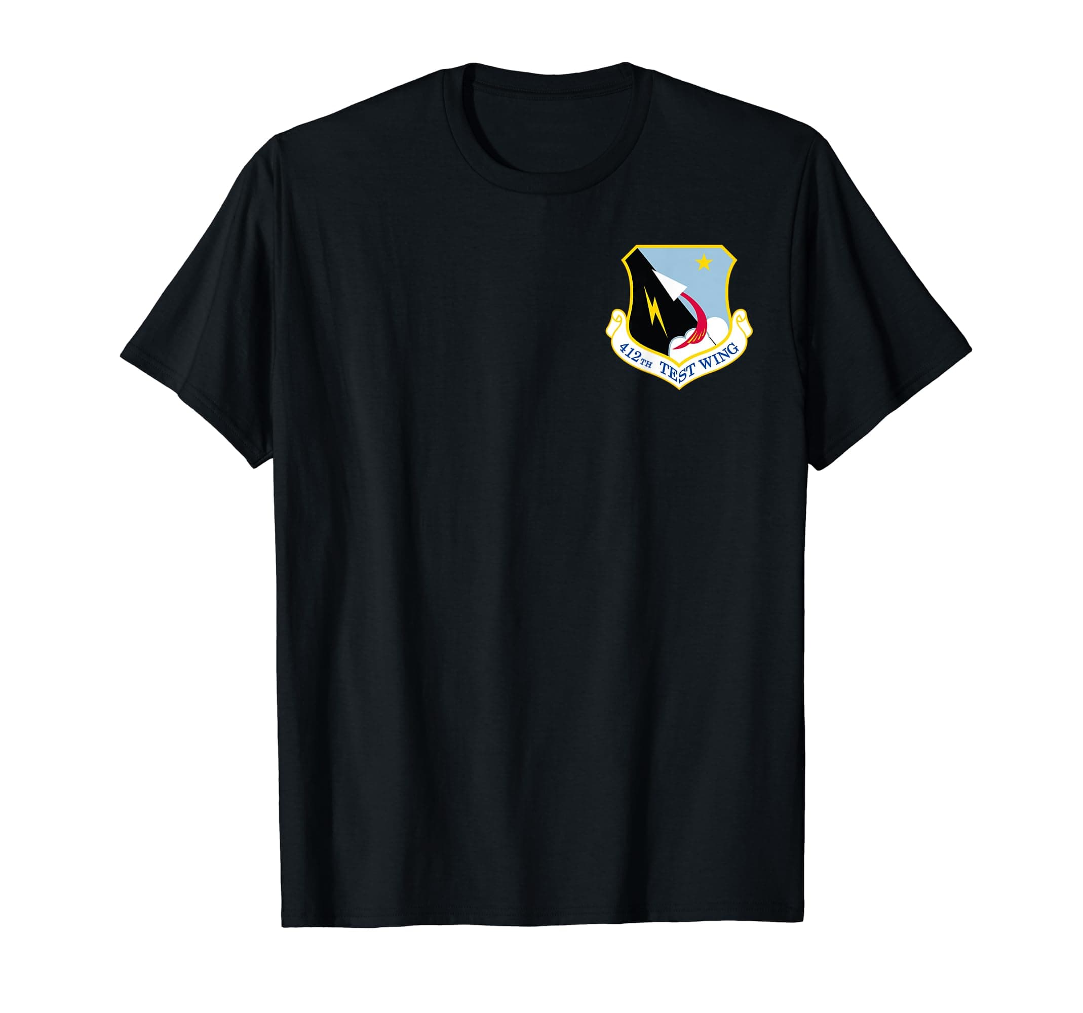 412th Test Wing Air Force Test Center Edwards AFB Patch T-Shirt
