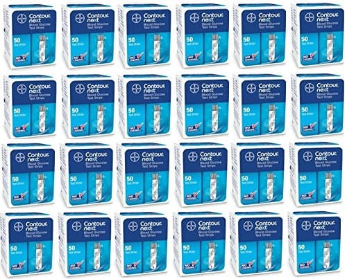 Bayer Contour NEXT Test Strips 1200Ct Nfrs Case