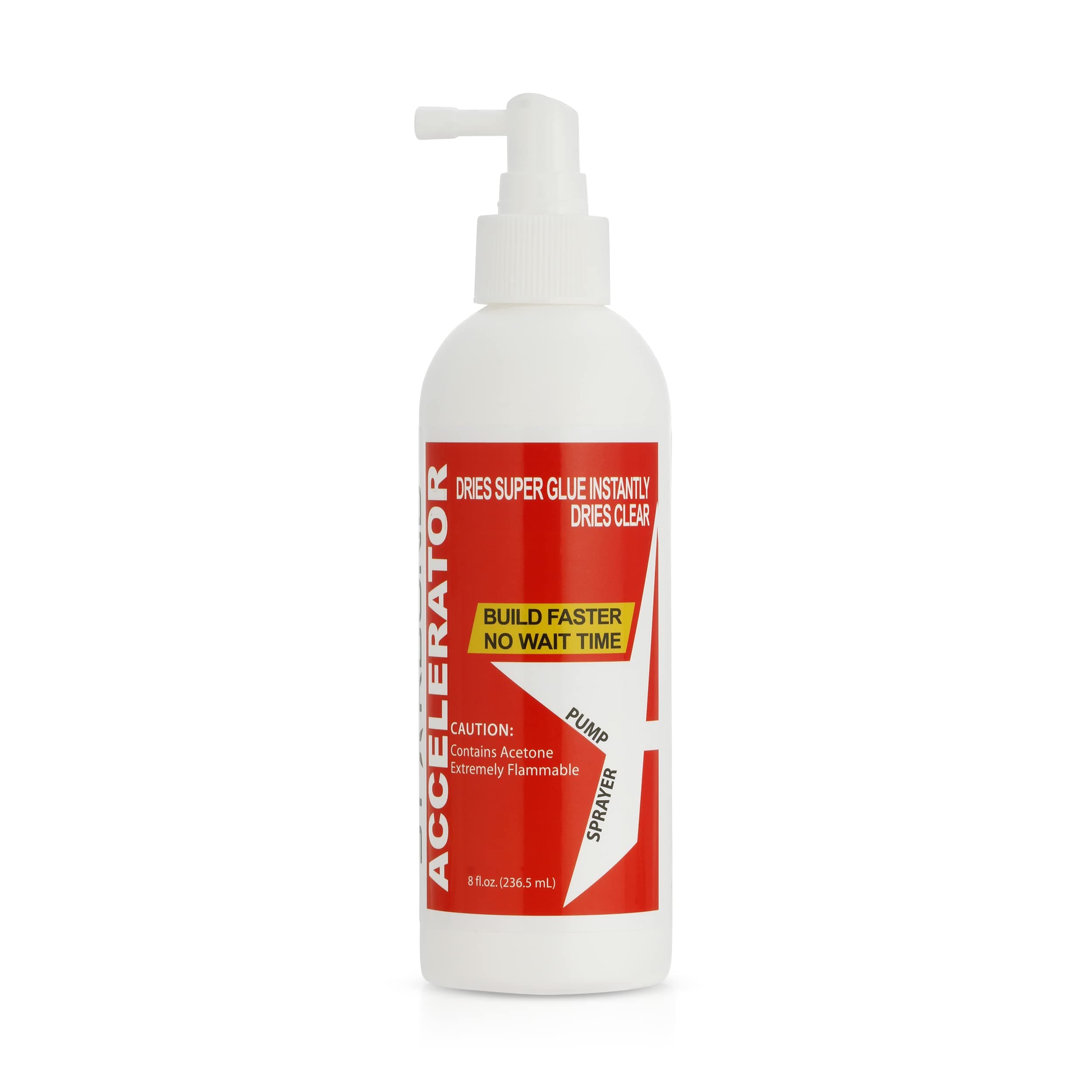 Starbond Instant Set ACCELERATOR (Activator) for CA Super Glue, Pump Sprayer Bottle (8 ounce)