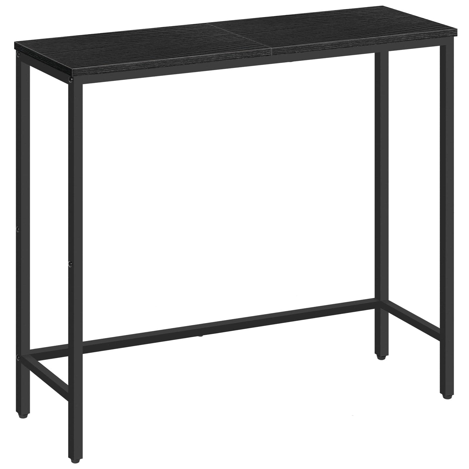 HOOBRO Narrow Console Table for Living Room, Small Entryway Table for Hallway, Black Console Table Entrance for Foyer, Bedroom, Slim Behind Sofa Table Long Hall Table, Black EBK75XG01
