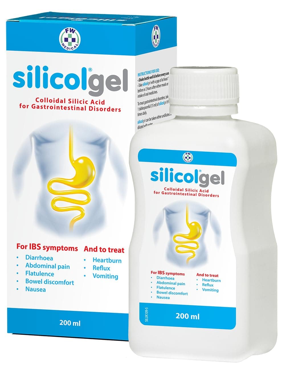 Saguna - Silicol Gel - Packsize 200ml