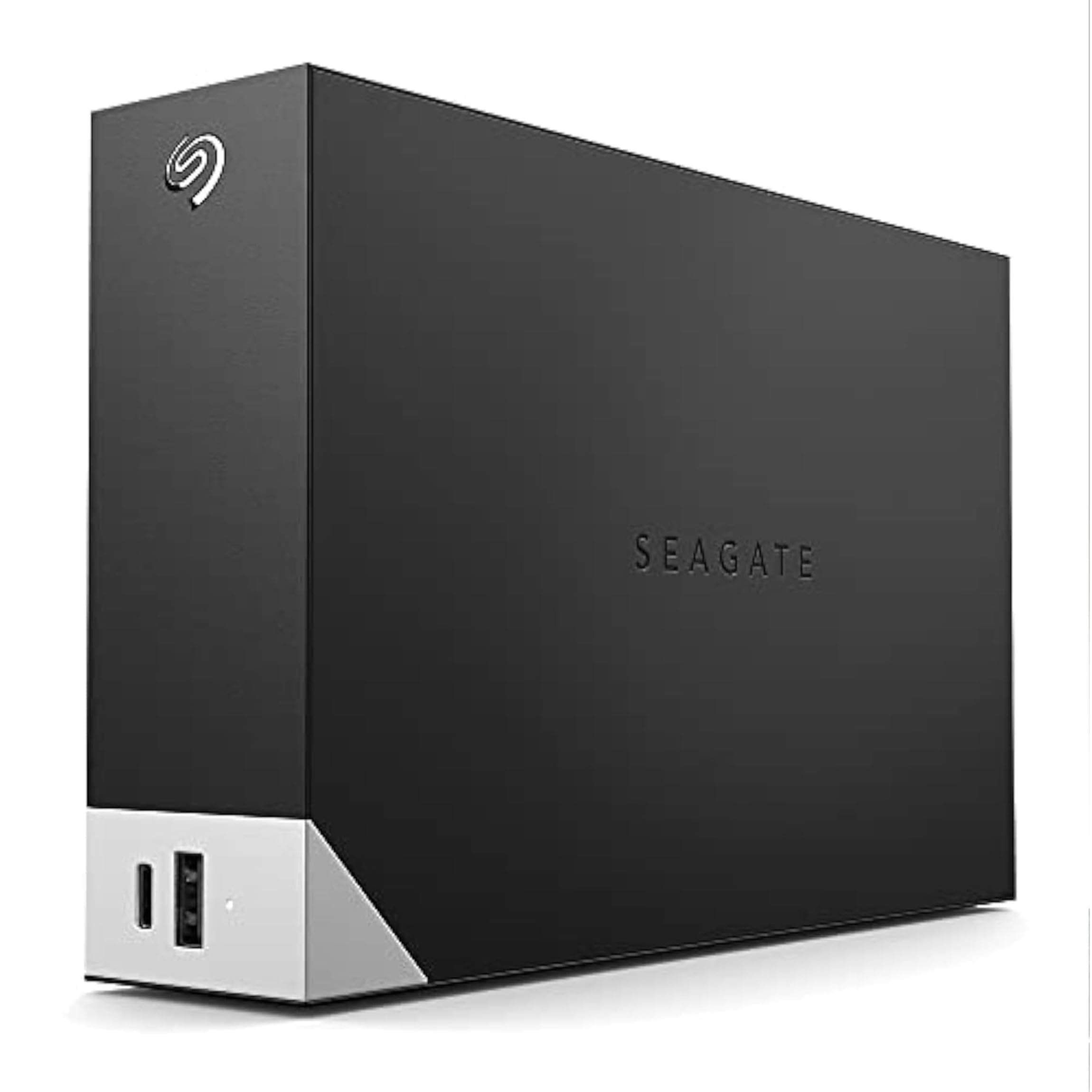 - Seagate One Touch Hub 10TB Desktop External HDD – USB-C & USB 3.0 Port, with 3 yr Data Recovery Services, for Computer PC Laptop Mac, 6 Month Mylio Create (STLC10000400), Black