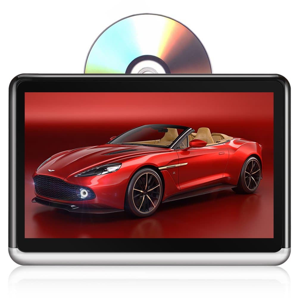 DDAUTO Car Headrest DVD Player Android 6.0 System Upgrade Version for Car Headrest Entertainment No Battery Designed for in Car Use(FM, HDMI, Bluetooth, WiFi, USB, TF)