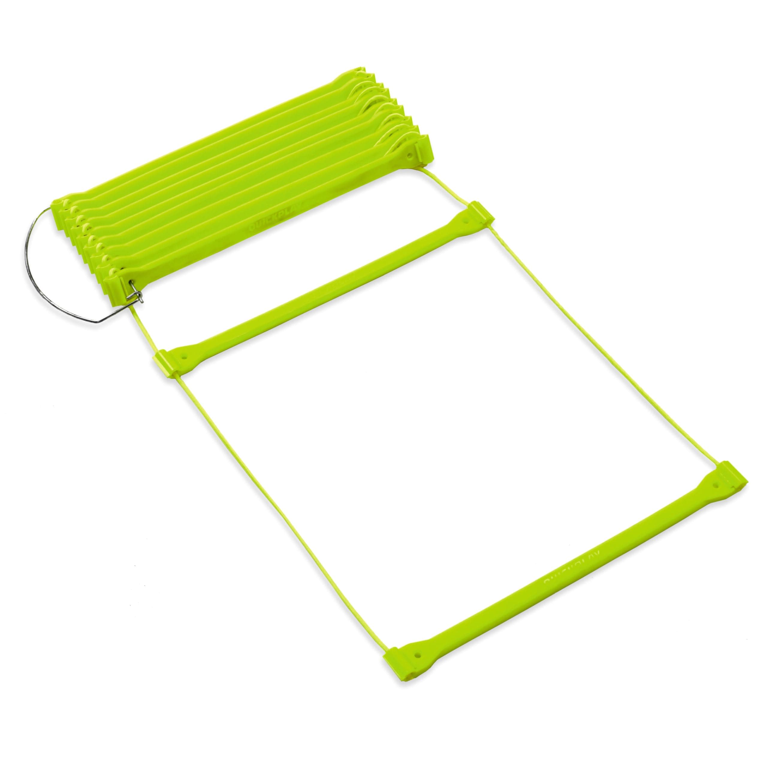 QuickPlay Agility Ladder for Speed and Agility Training - Adjustable 11 Rung Speed Ladder for Soccer, Football and Footwork Drills - Training Equipment for Kids, Youth and Adults with Carry Bag