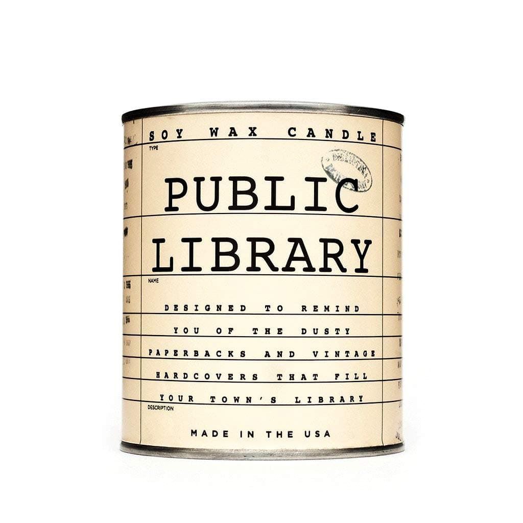 Cool Material Public Library Candle - Old Book Scented Candle