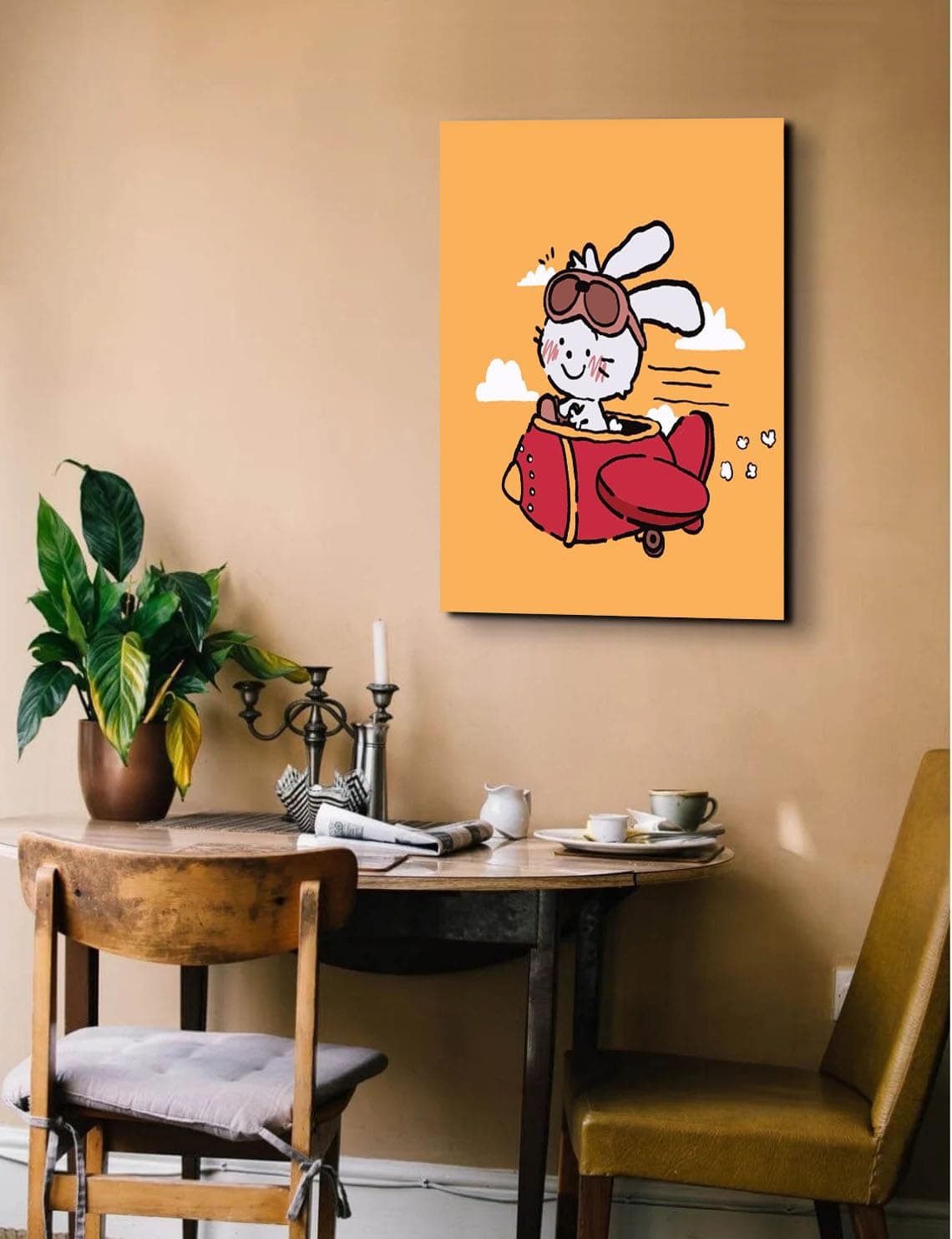 GADGETS WRAP Canvas Gallery Wrap Framed for Home Office Studio Living Room Decoration (14x22inch) - Lily Hoang Zhu Twitter