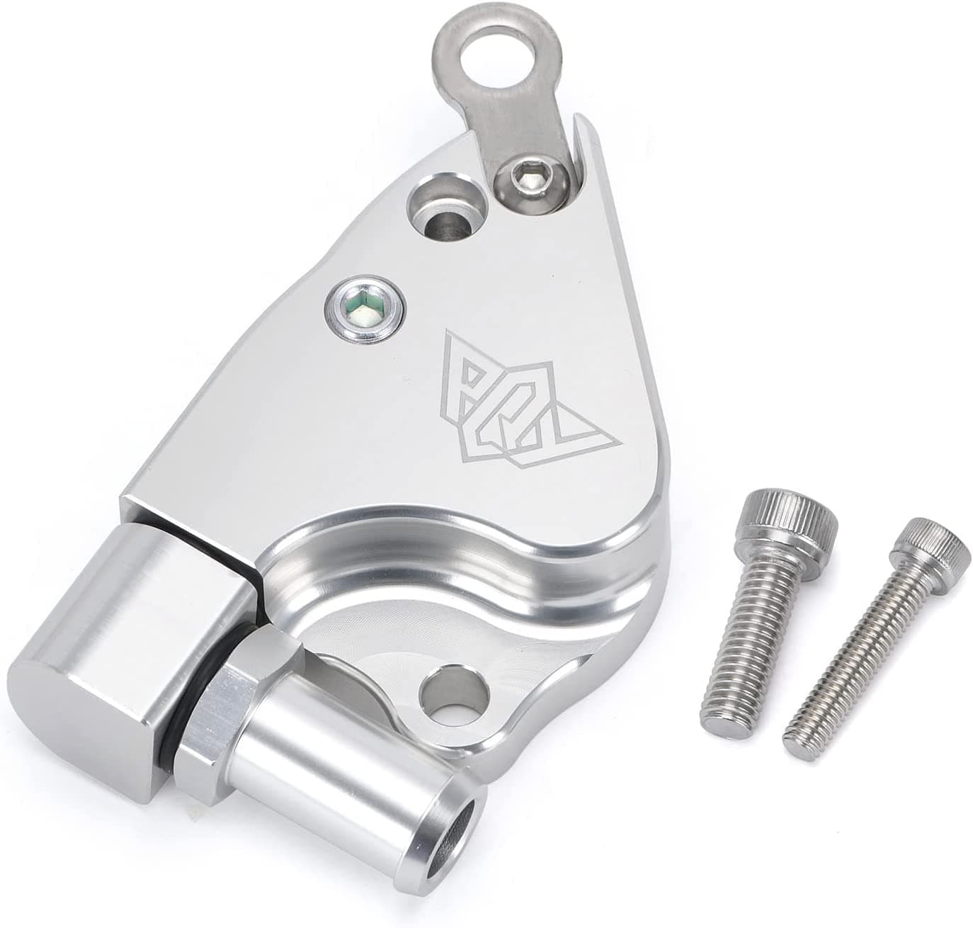 Intake Manifold Adapter Recirculation Fitting on K24s to Install K20 Style Manifold on K24 Heads Silver