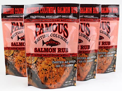 Famous British Columbia Salmon Rub (4 Pack)