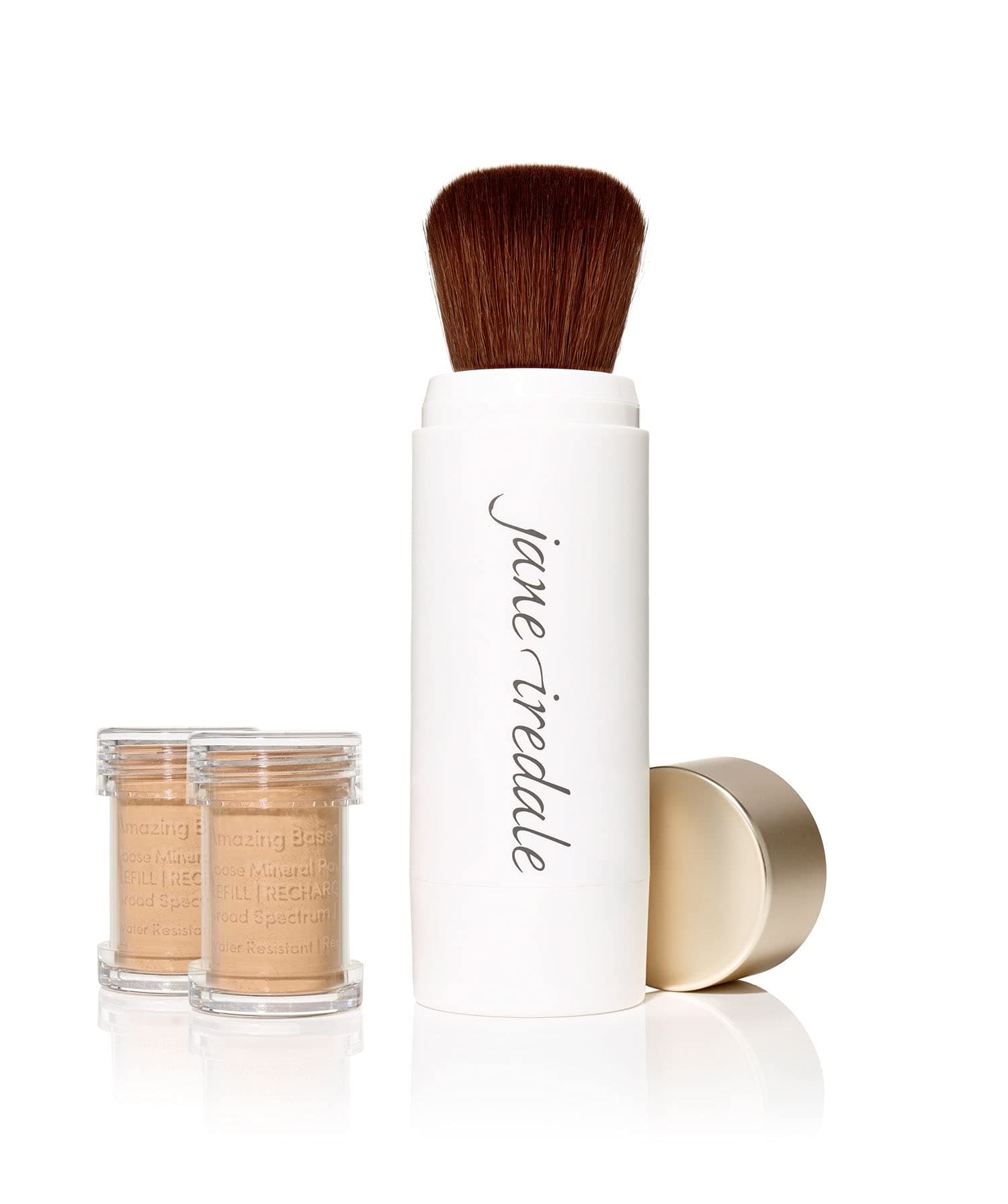 Jane IredaleAmazing Base Refillable Brush, Suntan, 5g